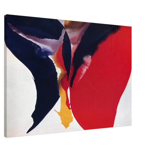 Paul Jenkins - Untitled - Color Field Painting, Lyrical Abstraction Canvas - 20x30 cm / 8x12 inches-canvas