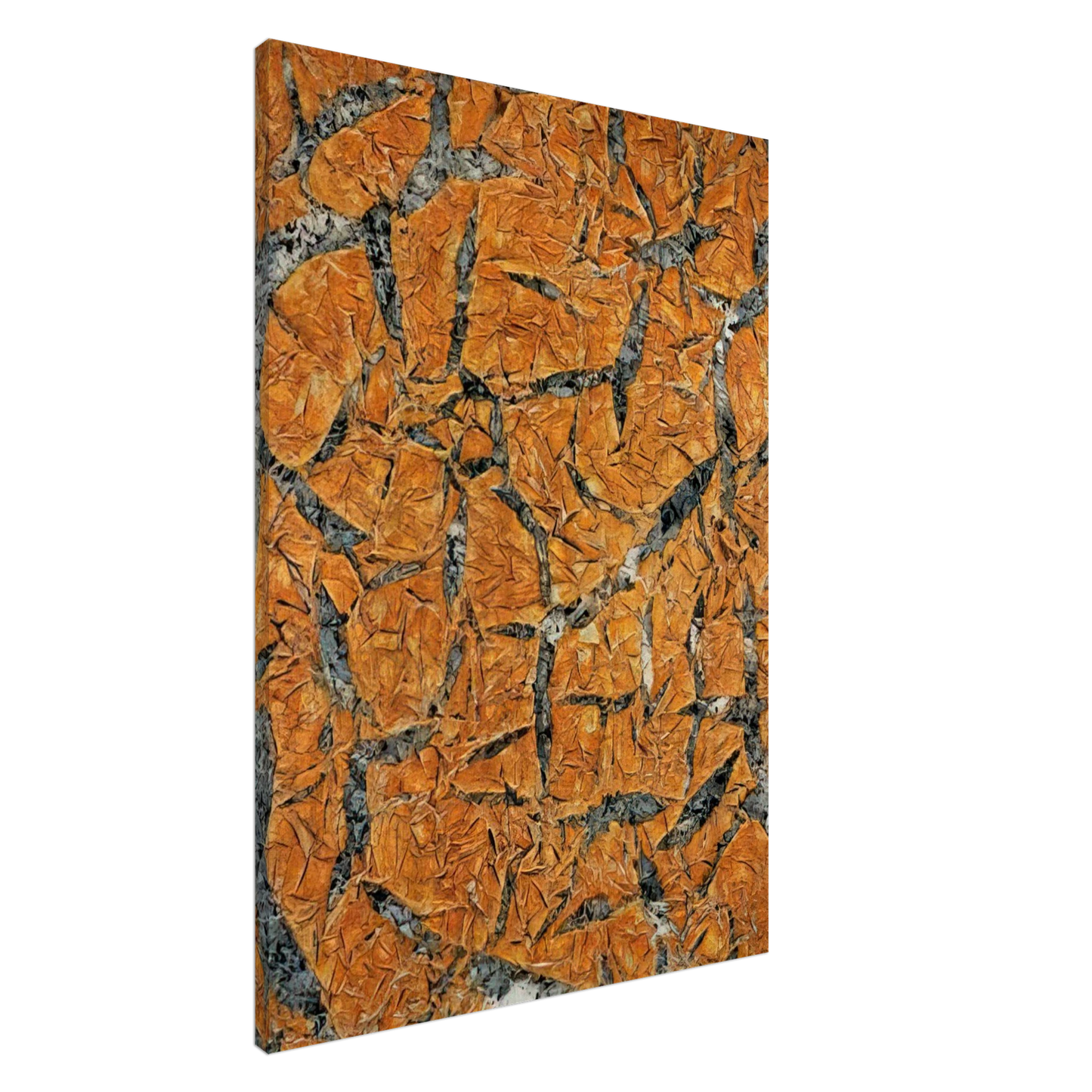 Simon Hantai - Mariale, MD 4, serie le manteau de la Vierge - 1962 Canvas - 20x30 cm / 8x12 inches-canvas