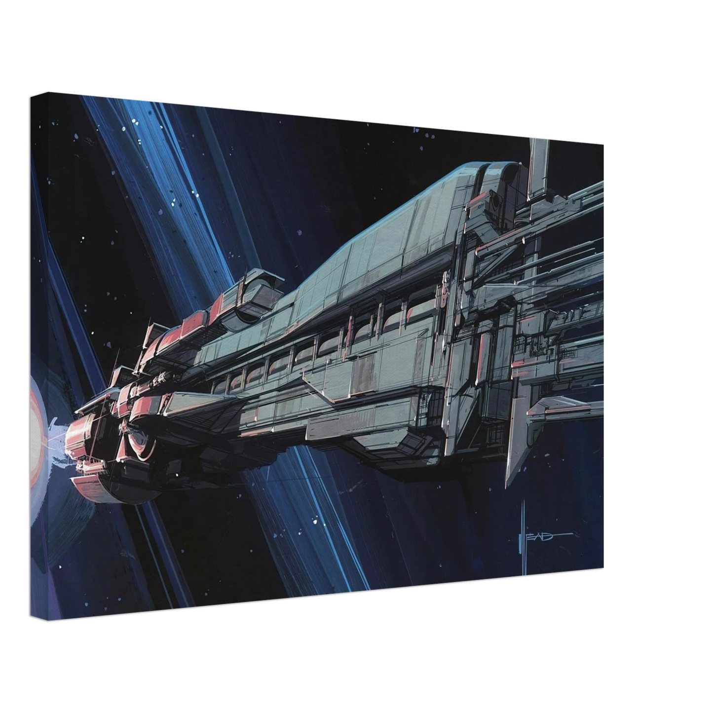 Syd Mead - Syd Mead Canvas - 70x100 cm / 28x40 inches-canvas