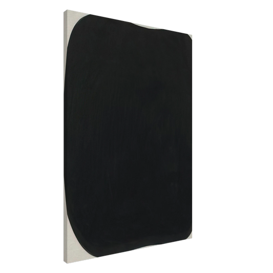 Ellsworth Kelly - Study for Black Ripe Canvas - 20x30 cm / 8x12 inches-canvas