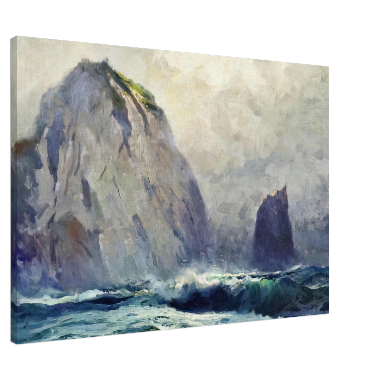 Sydney Laurence - Cape St. Elias - 1928 Canvas - 20x30 cm / 8x12 inches-canvas