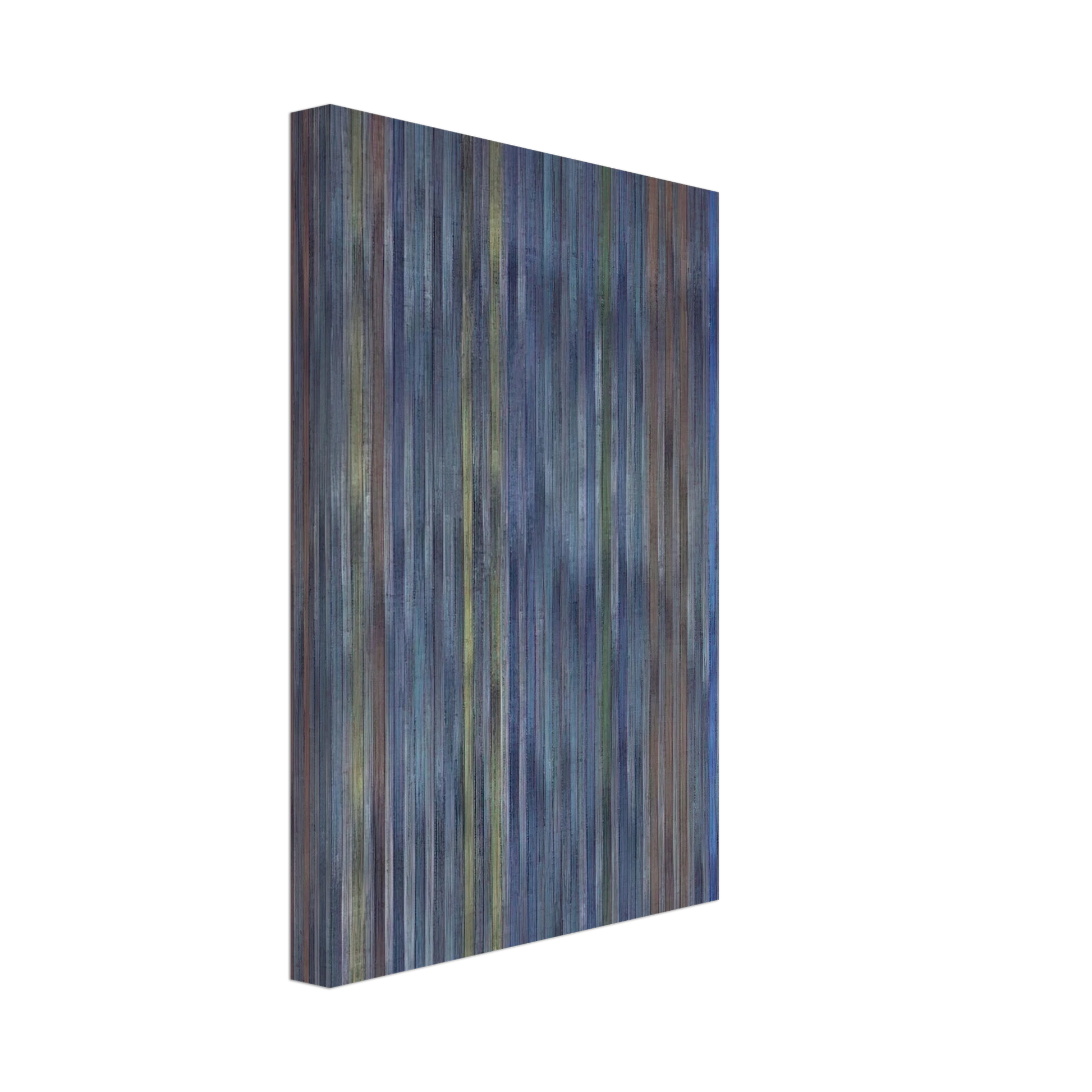 Gene Davis - Black Friar - 1978 Canvas - 40x60 cm / 16x24 inches-canvas