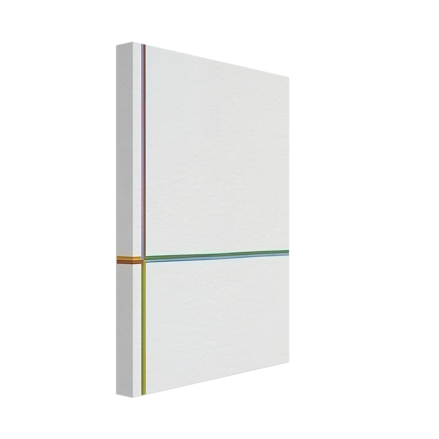 Max Bill - Doppelfarben in the cross 1-2-3-4 - 1968 Canvas - 70x100 cm / 28x40 inches-canvas