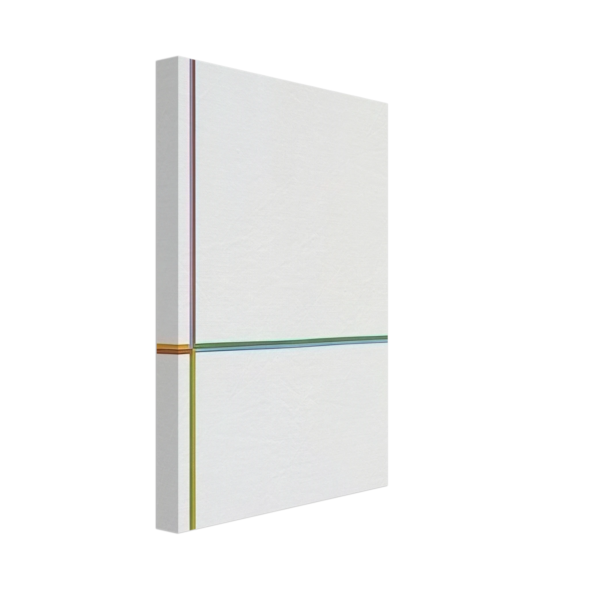 Max Bill - Doppelfarben in the cross 1-2-3-4 - 1968 Canvas - 70x100 cm / 28x40 inches-canvas