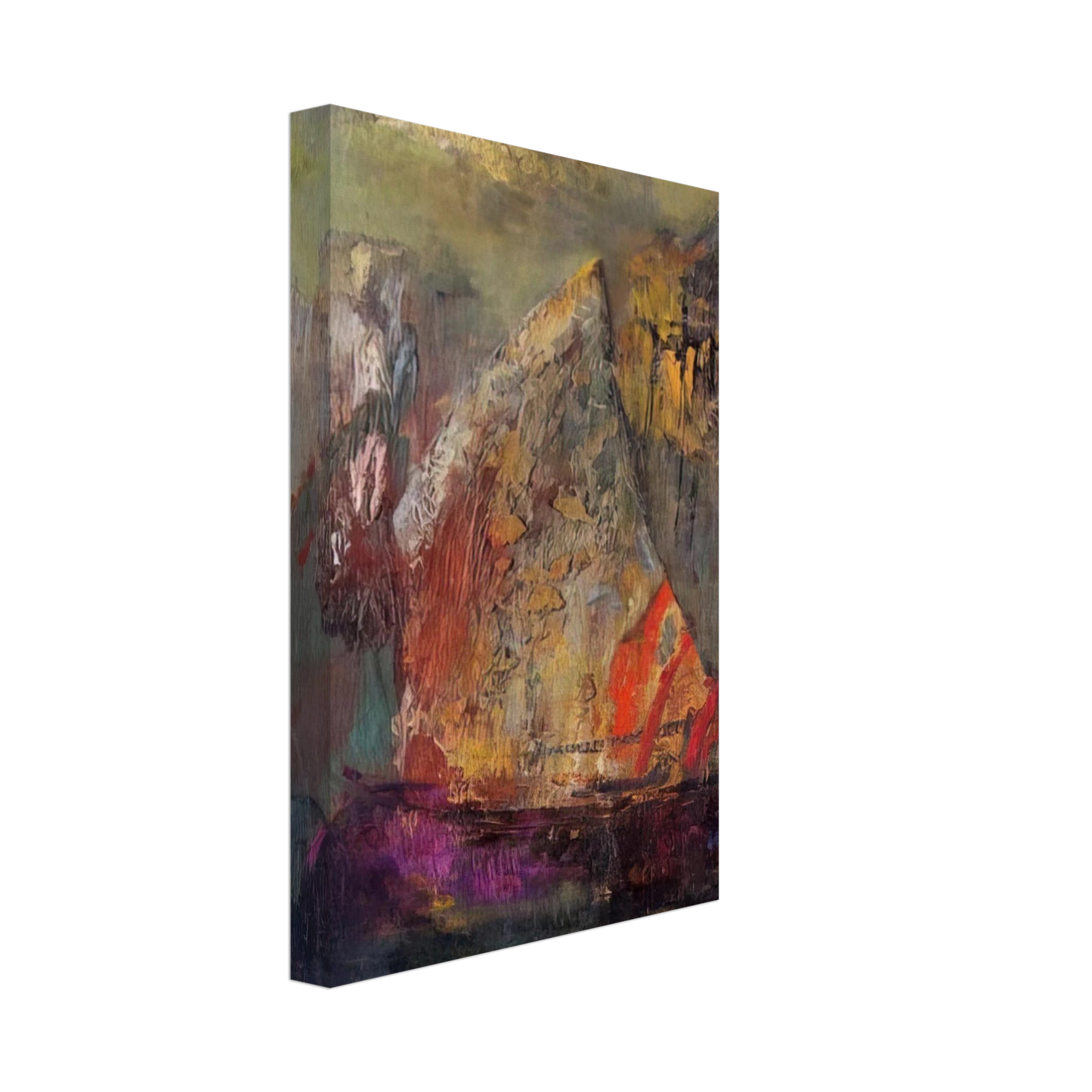 Odilon Redon - A BOAT 1 Canvas - 40x60 cm / 16x24 inches-canvas