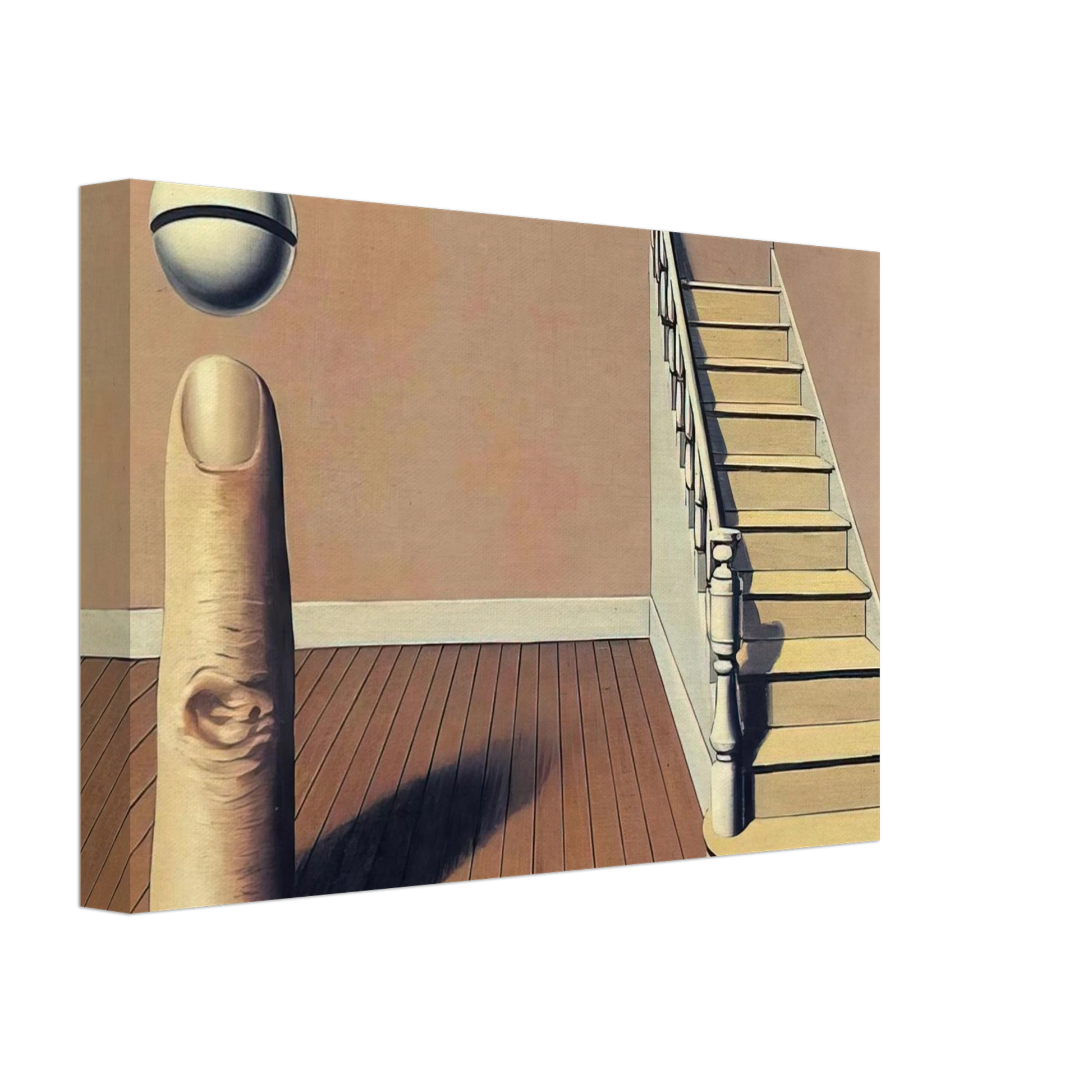 Rene Magritte - FORBIDDEN LITERATURE THE USE OF THE WORD 1936 Canvas - 40x60 cm / 16x24 inches-canvas