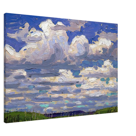 Tom Thomson - SUMMER DAY 1915 Canvas - 20x30 cm / 8x12 inches-canvas