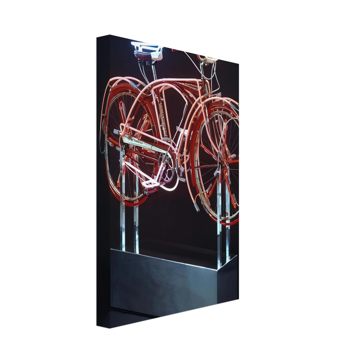 Robert Rauschenberg - BICYCLOID IX 1994 Canvas - 70x100 cm / 28x40 inches-canvas