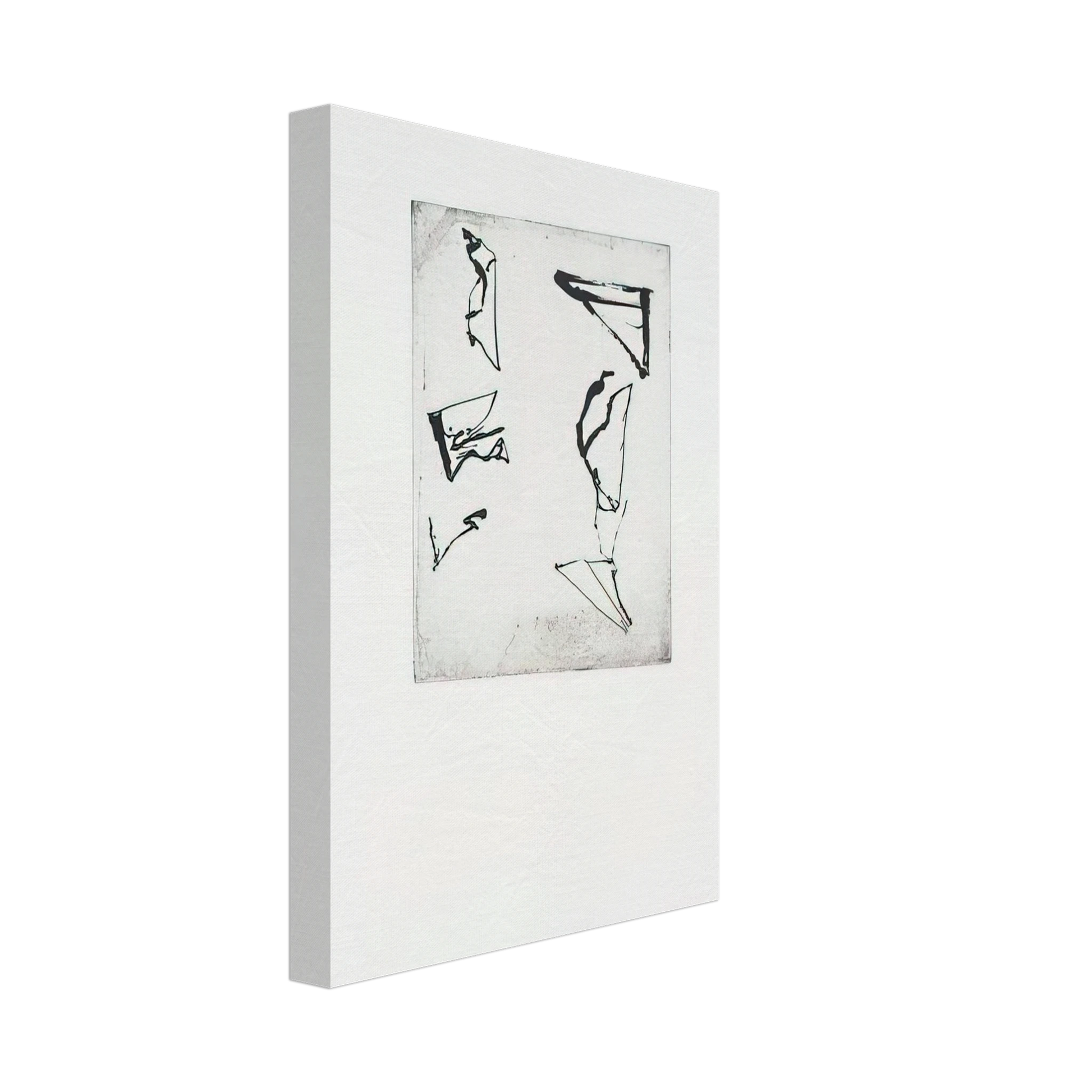 Brice Marden - Etchings to Rexroth #1 - 1986 Canvas - 70x100 cm / 28x40 inches-canvas