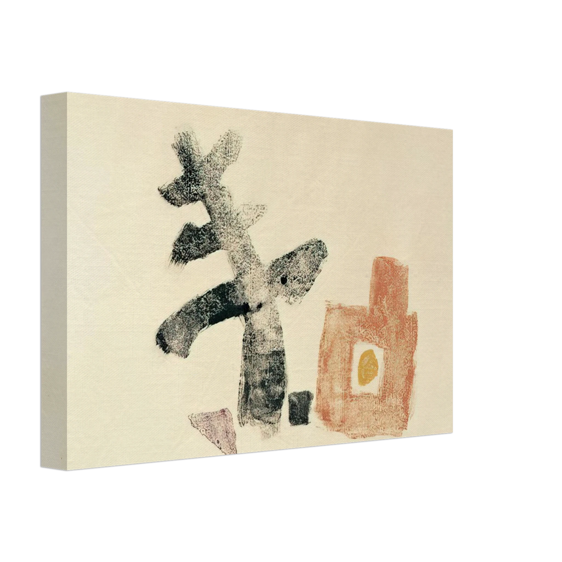 Julius Bissier - 11.5.50 - 1950 Canvas - 70x100 cm / 28x40 inches-canvas