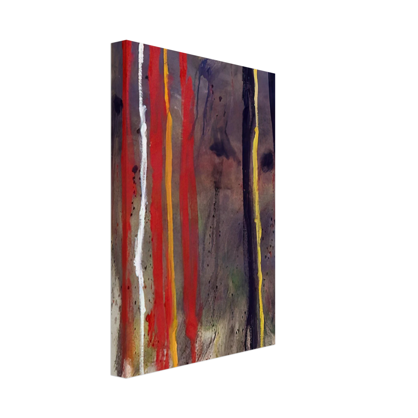 Gene Davis - Stripes - 1957 Canvas - 70x100 cm / 28x40 inches-canvas