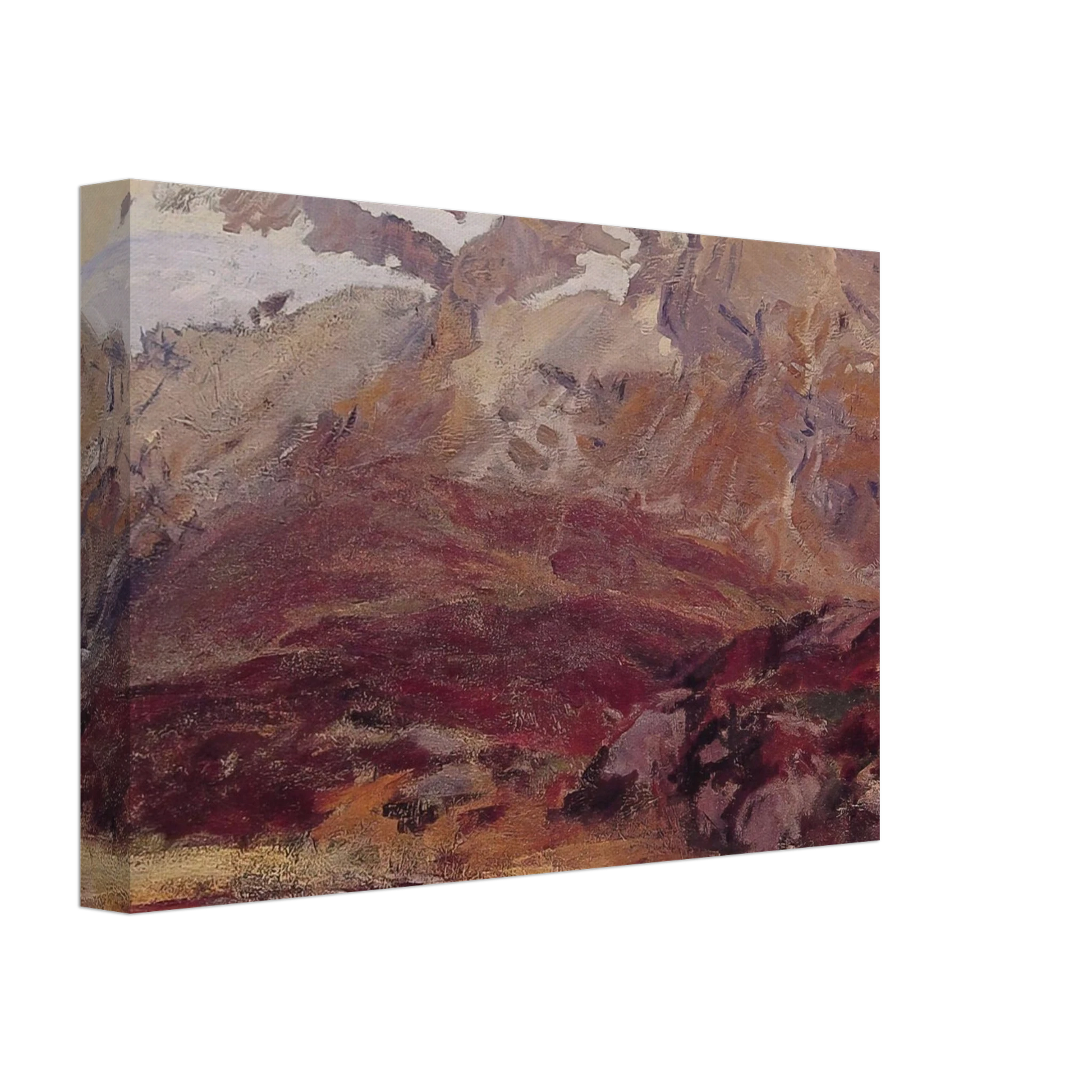 John Singer Sargent - Coming Down from Mont Blanc Canvas - 70x100 cm / 28x40 inches-canvas