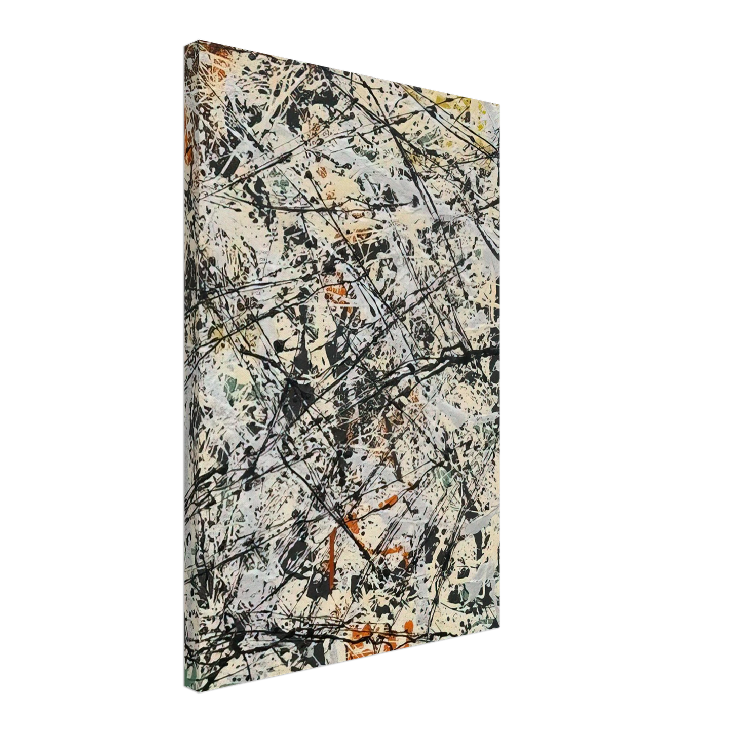 Jackson Pollock - NUMBER 32 1947 Canvas - 40x60 cm / 16x24 inches-canvas