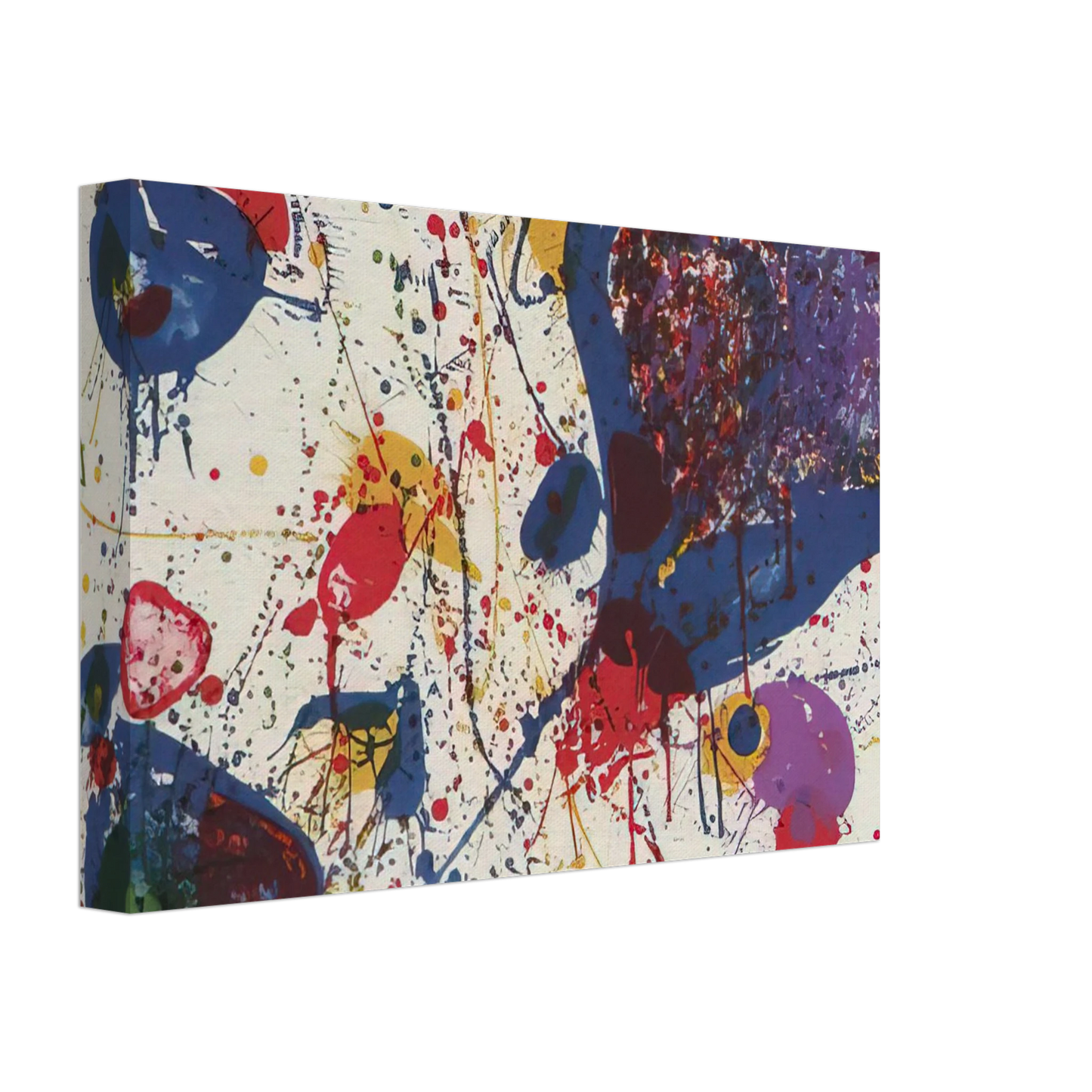 Sam Francis - Light Violet  Lembark L20  Canvas - 40x60 cm / 16x24 inches-canvas