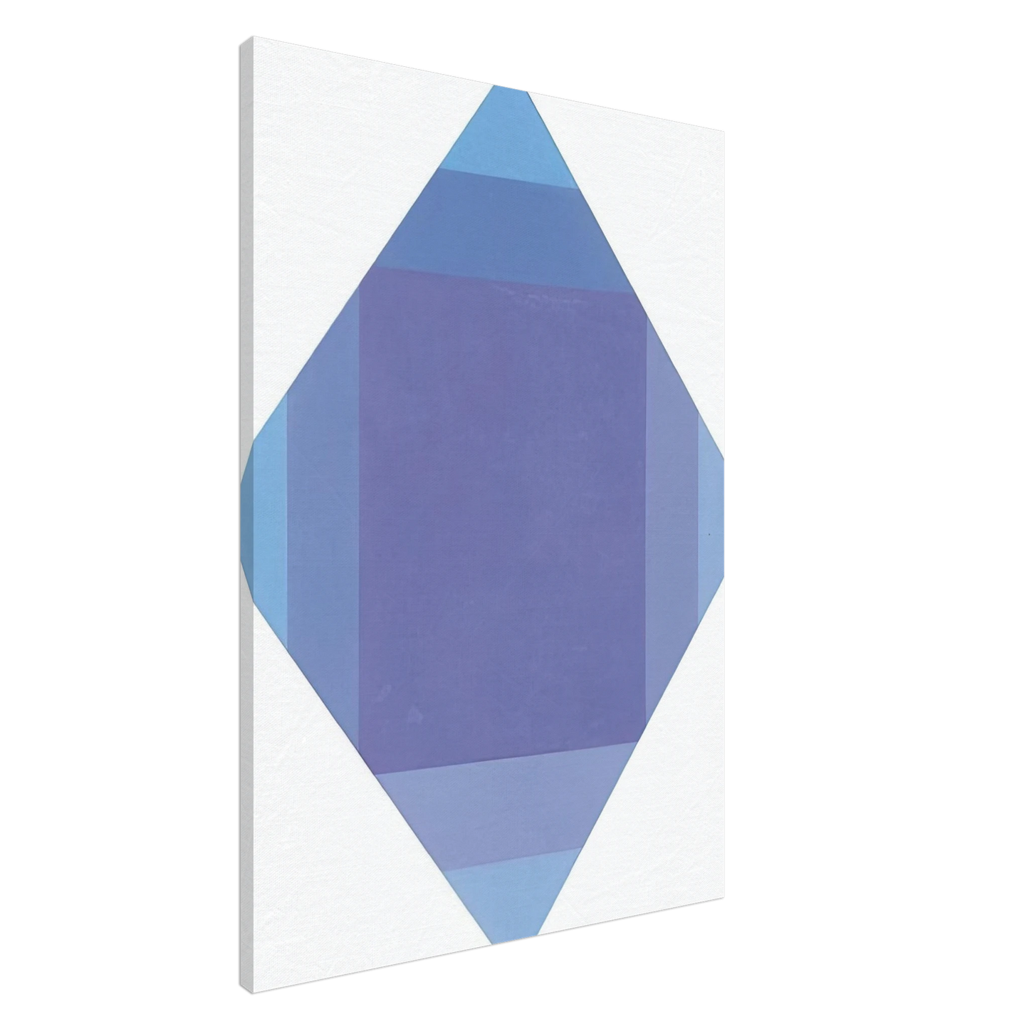 Max Bill - Auflosung von lila - 1972 Canvas - 20x30 cm / 8x12 inches-canvas