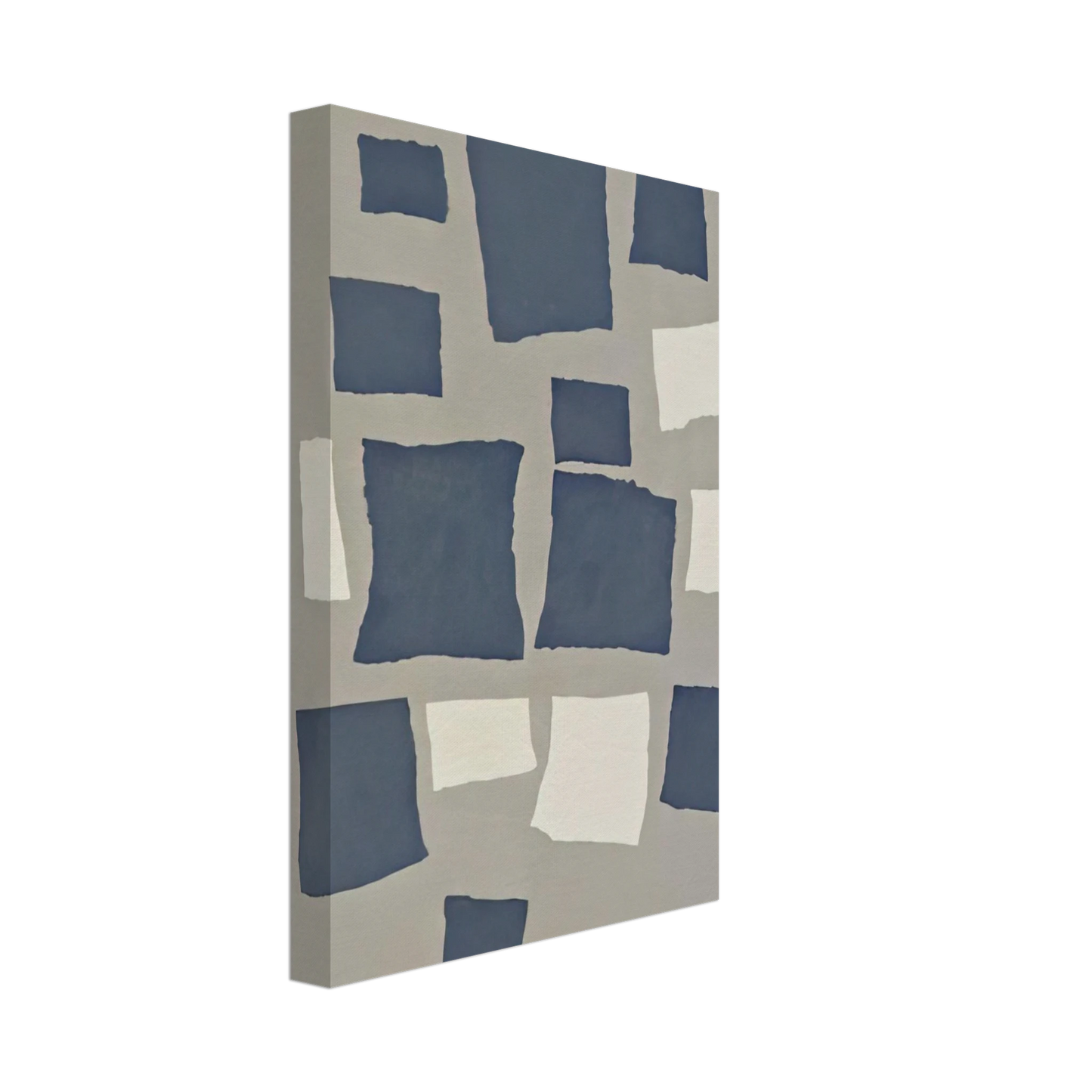 Jean Arp - Collage with Squares Arranged According to the Laws of Chance Canvas - 70x100 cm / 28x40 inches-canvas