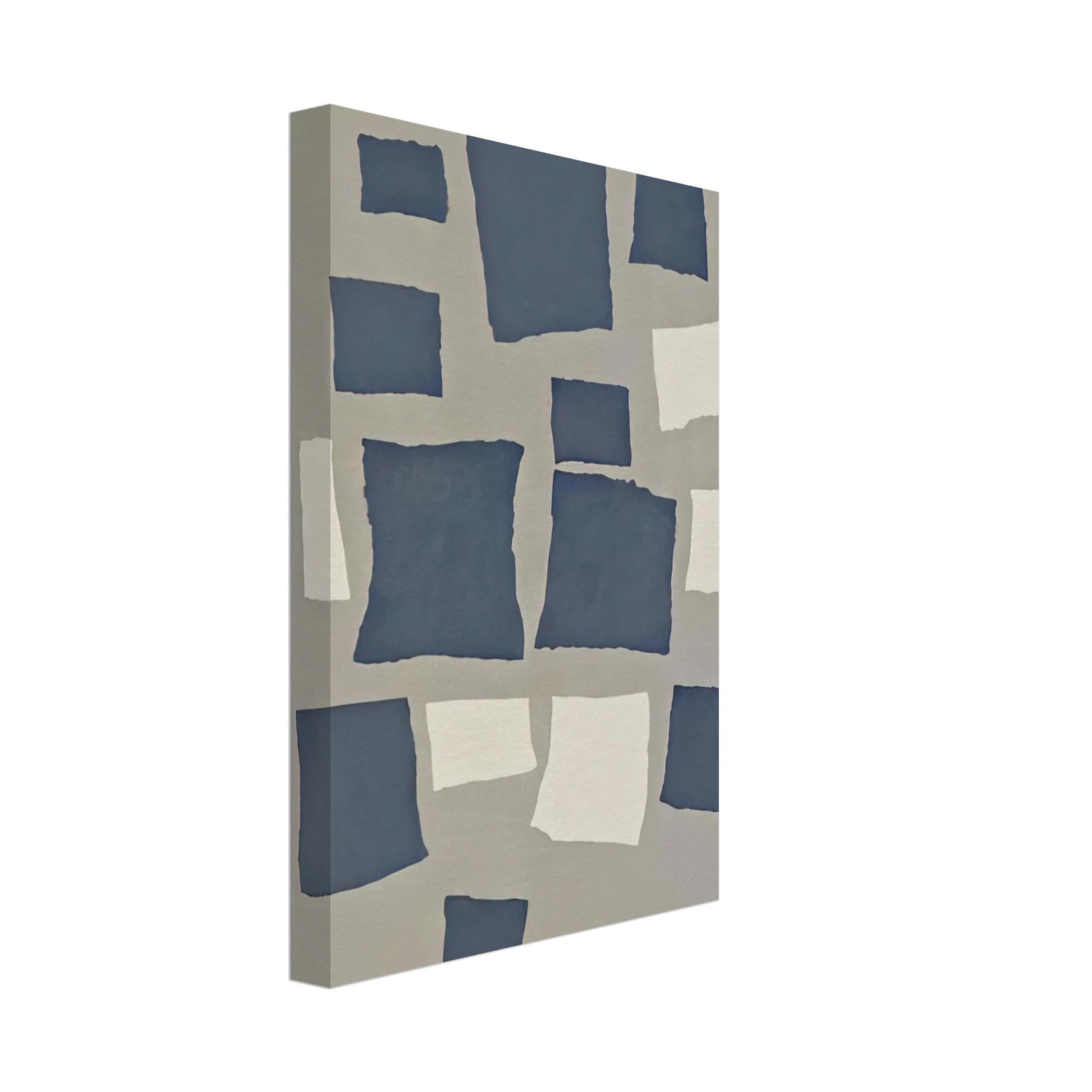 Jean Arp - Collage with Squares Arranged According to the Laws of Chance Canvas - 70x100 cm / 28x40 inches-canvas