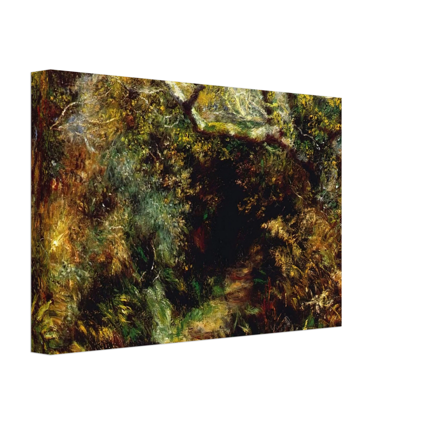 Pierre-Auguste Renoir - Mediterranean landscape Canvas - 40x60 cm / 16x24 inches-canvas