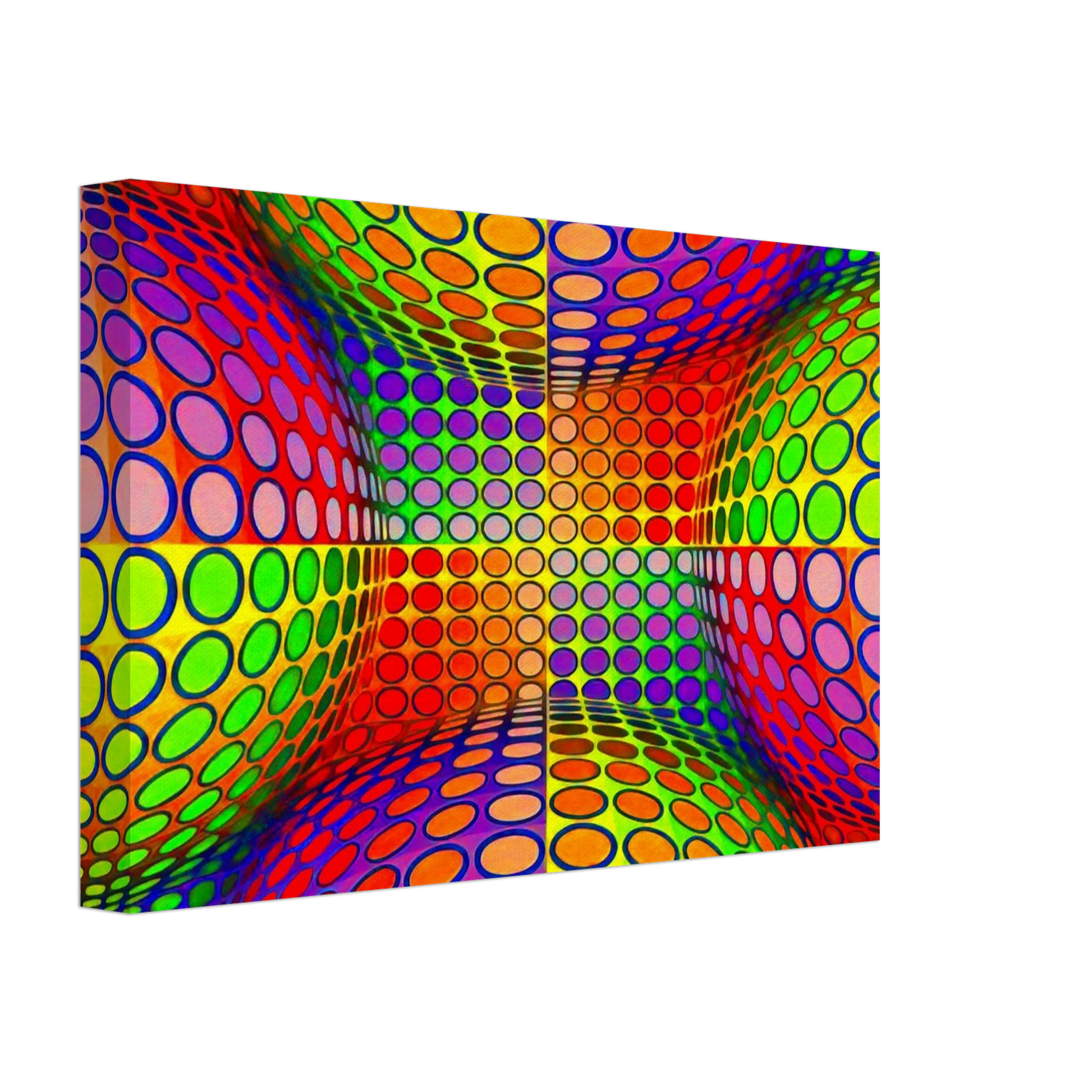 Victor Vasarely - Vega-Lep - 1970 Canvas - 40x60 cm / 16x24 inches-canvas