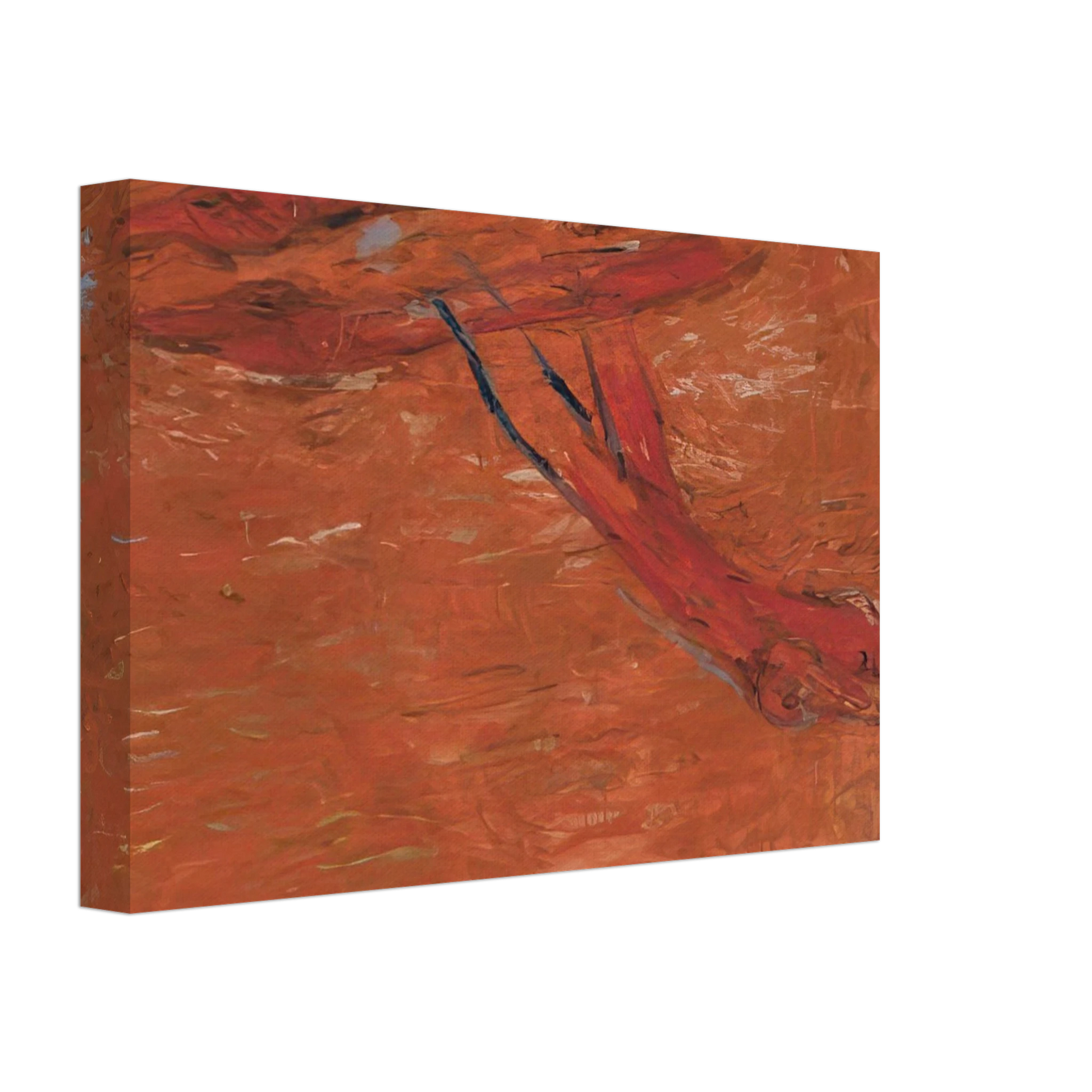 Susan Rothenberg - AUGUST 17TH 1998 Canvas - 40x60 cm / 16x24 inches-canvas