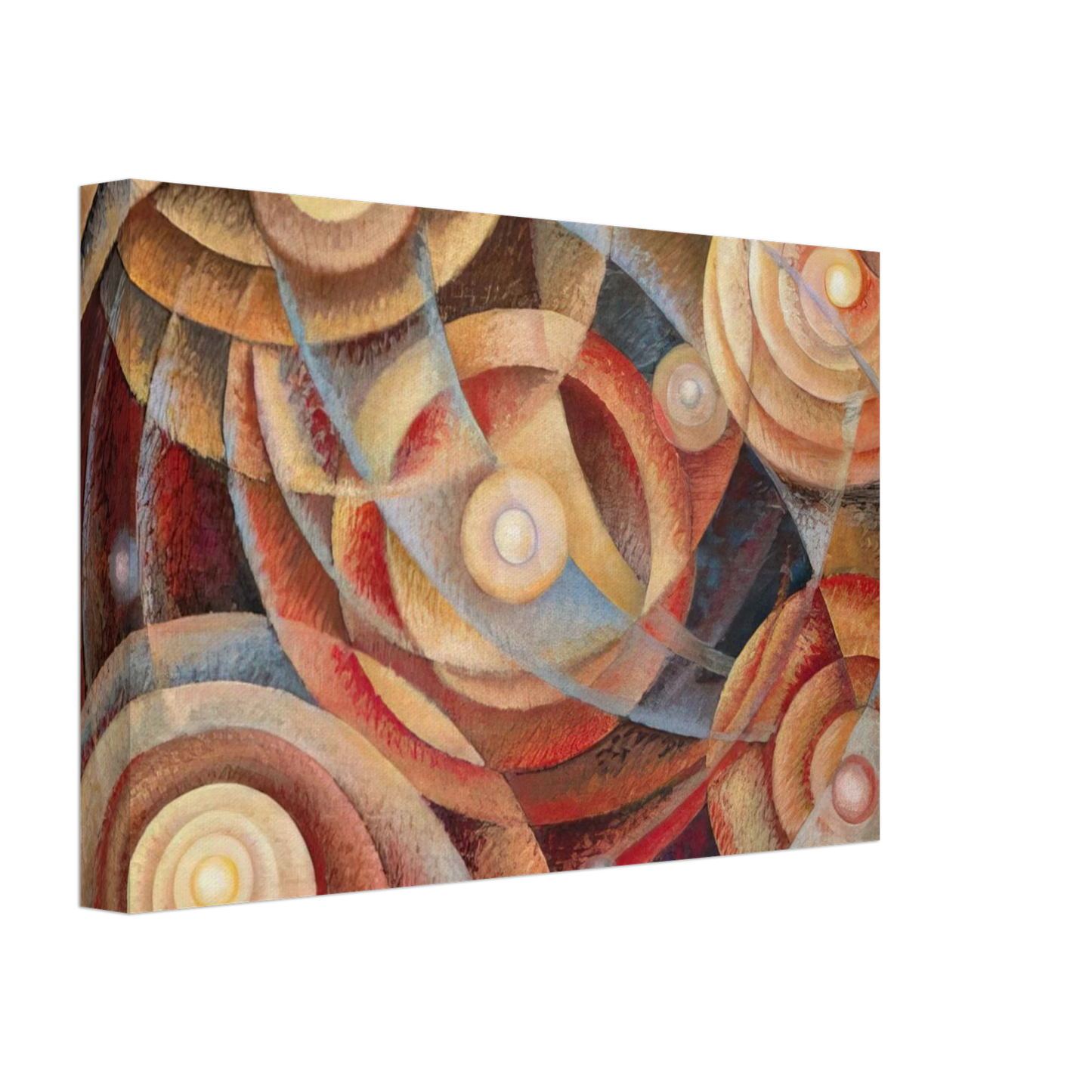 Gerardo Dottori - Ritmi astrali - 1916 Canvas - 70x100 cm / 28x40 inches-canvas