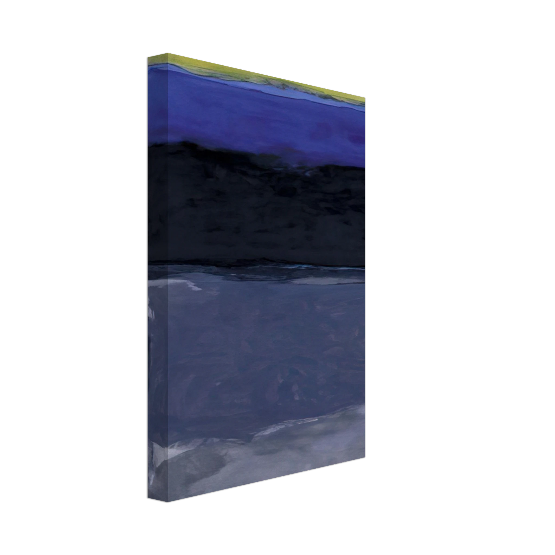 Thomas Downing - Blue Space - 1954 Canvas - 40x60 cm / 16x24 inches-canvas