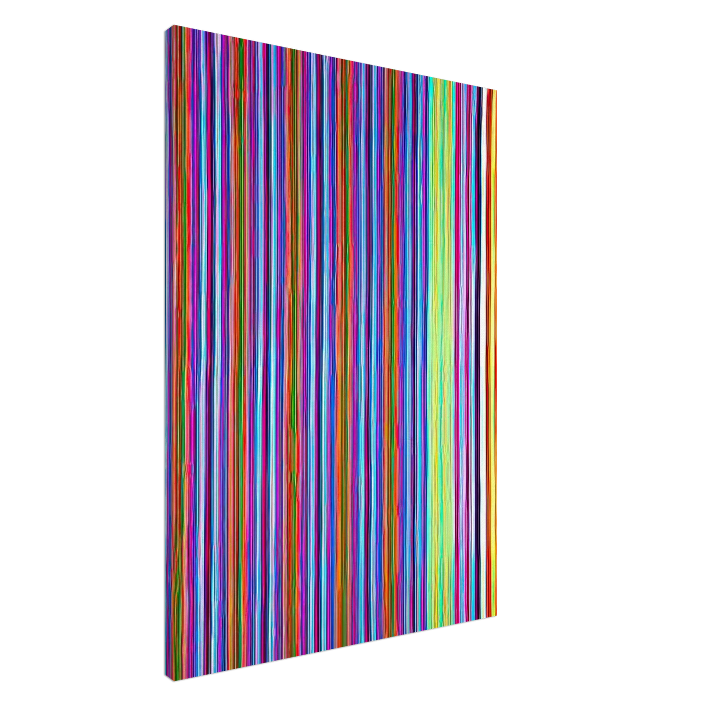 Gene Davis - Gothic Jab - 1968 Canvas - 20x30 cm / 8x12 inches-canvas