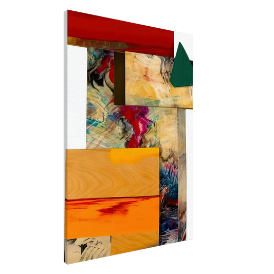 Sam Gilliam - Rubiyat Canvas - 20x30 cm / 8x12 inches-canvas