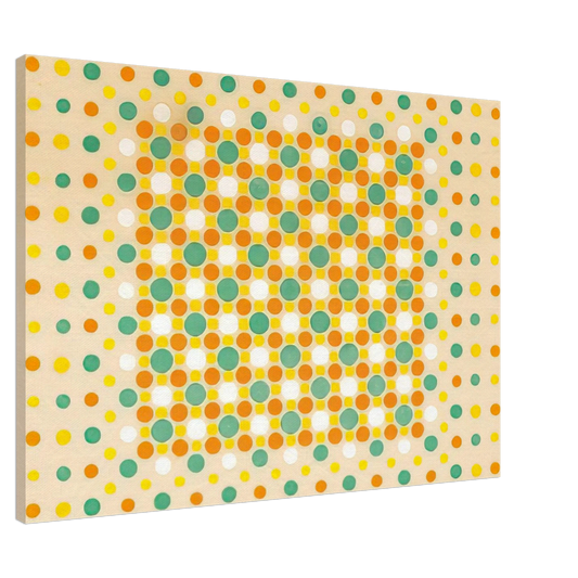 Thomas Downing - Quilt - 1963 Canvas - 20x30 cm / 8x12 inches-canvas