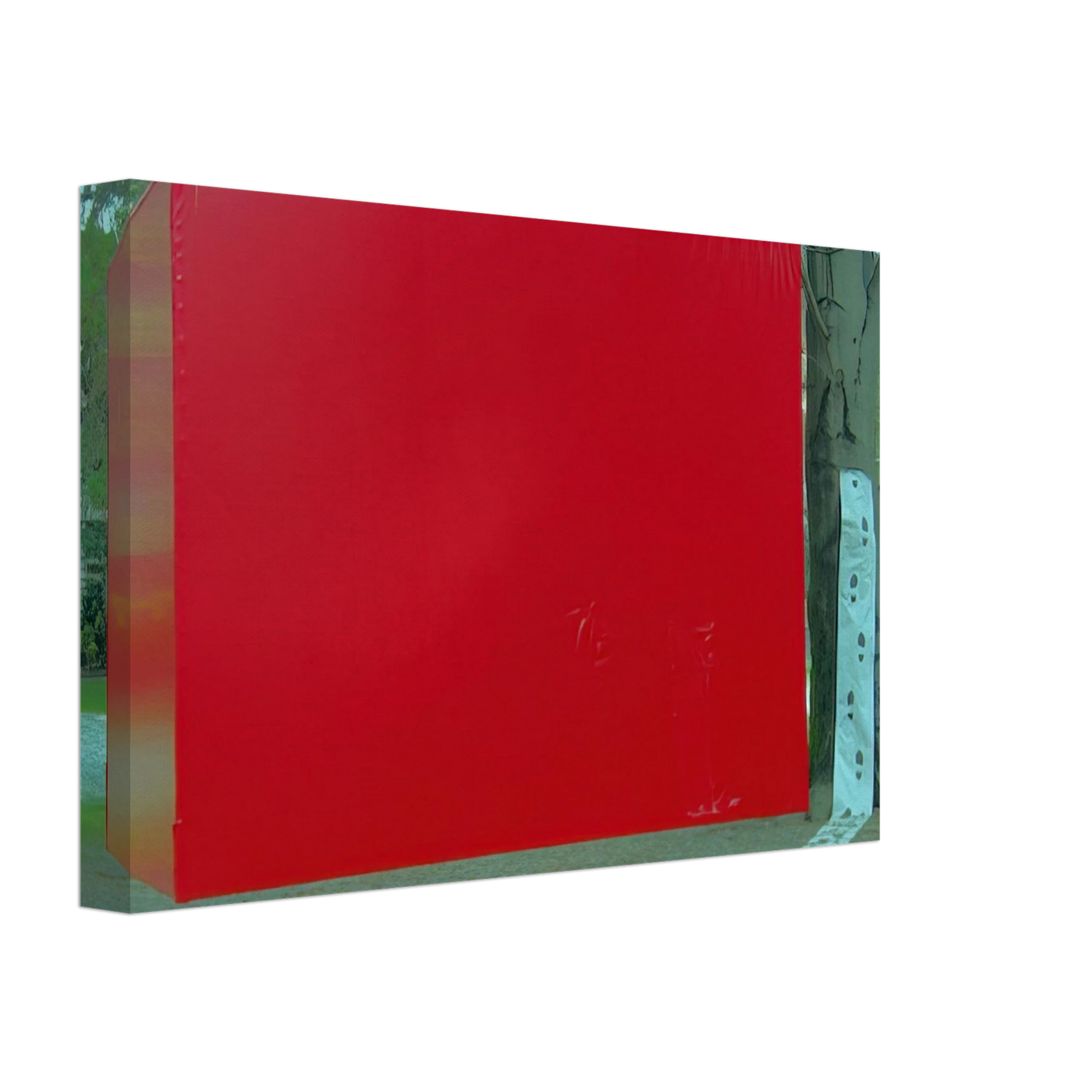 Jiro Yoshihara - Room - 1956 Canvas - 40x60 cm / 16x24 inches-canvas