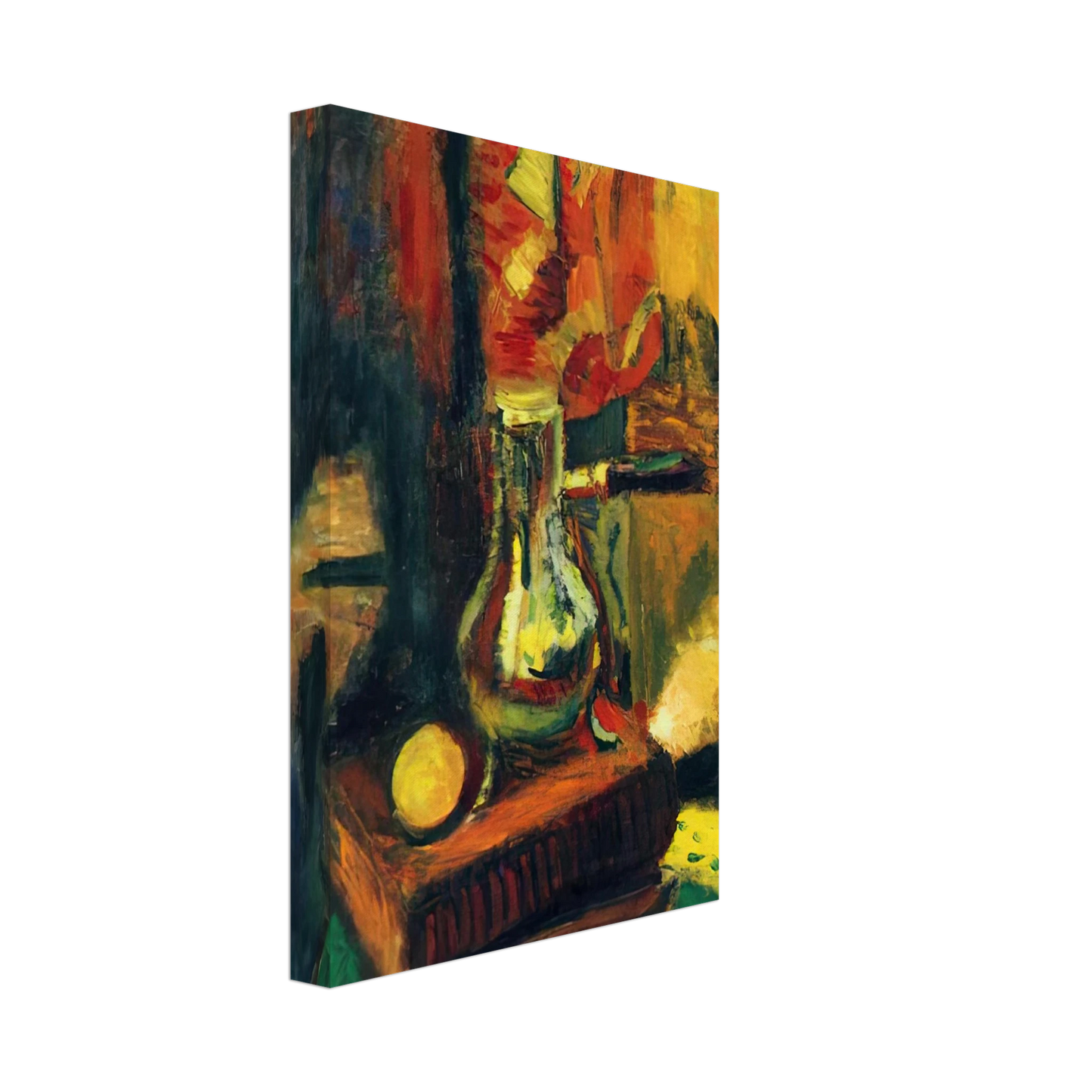 Henri Matisse - STILL LIFE WITH CHOCOLATE POT 1900 Canvas - 40x60 cm / 16x24 inches-canvas