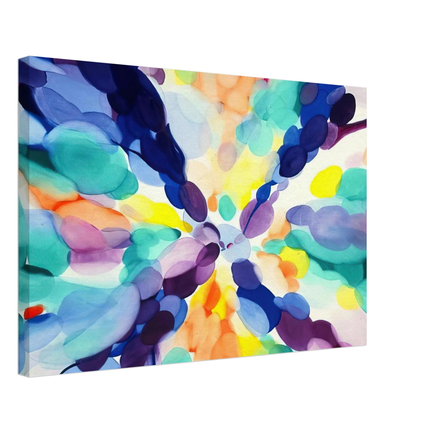 Alice Baber - Lavender High Canvas - 70x100 cm / 28x40 inches-canvas