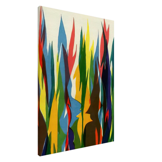 Piero Dorazio - Kokkora - 1987 Canvas - 20x30 cm / 8x12 inches-canvas