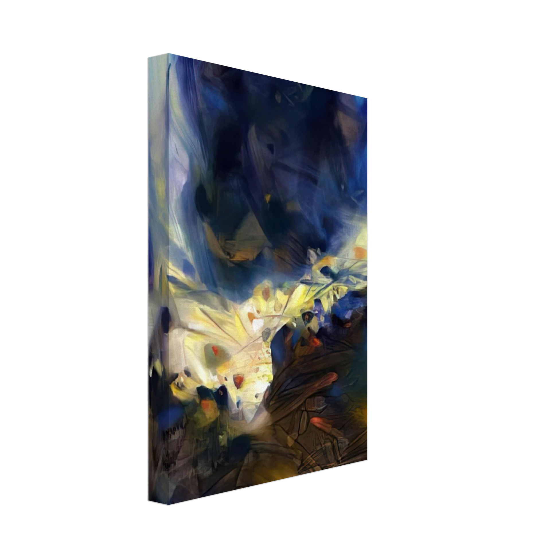 Chu teh Chun - LE SOUFFLE QUI LIBERE LA MATIERE 2006 Canvas - 40x60 cm / 16x24 inches-canvas