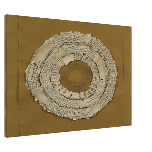 Lenore Tawney - FRUITFUL PLACE 1966 Canvas - 20x30 cm / 8x12 inches-canvas