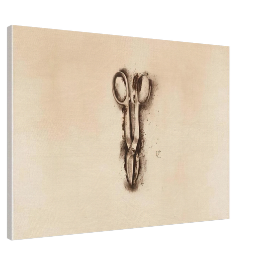Jim Dine - TINSNIP 1973 Canvas - 20x30 cm / 8x12 inches-canvas