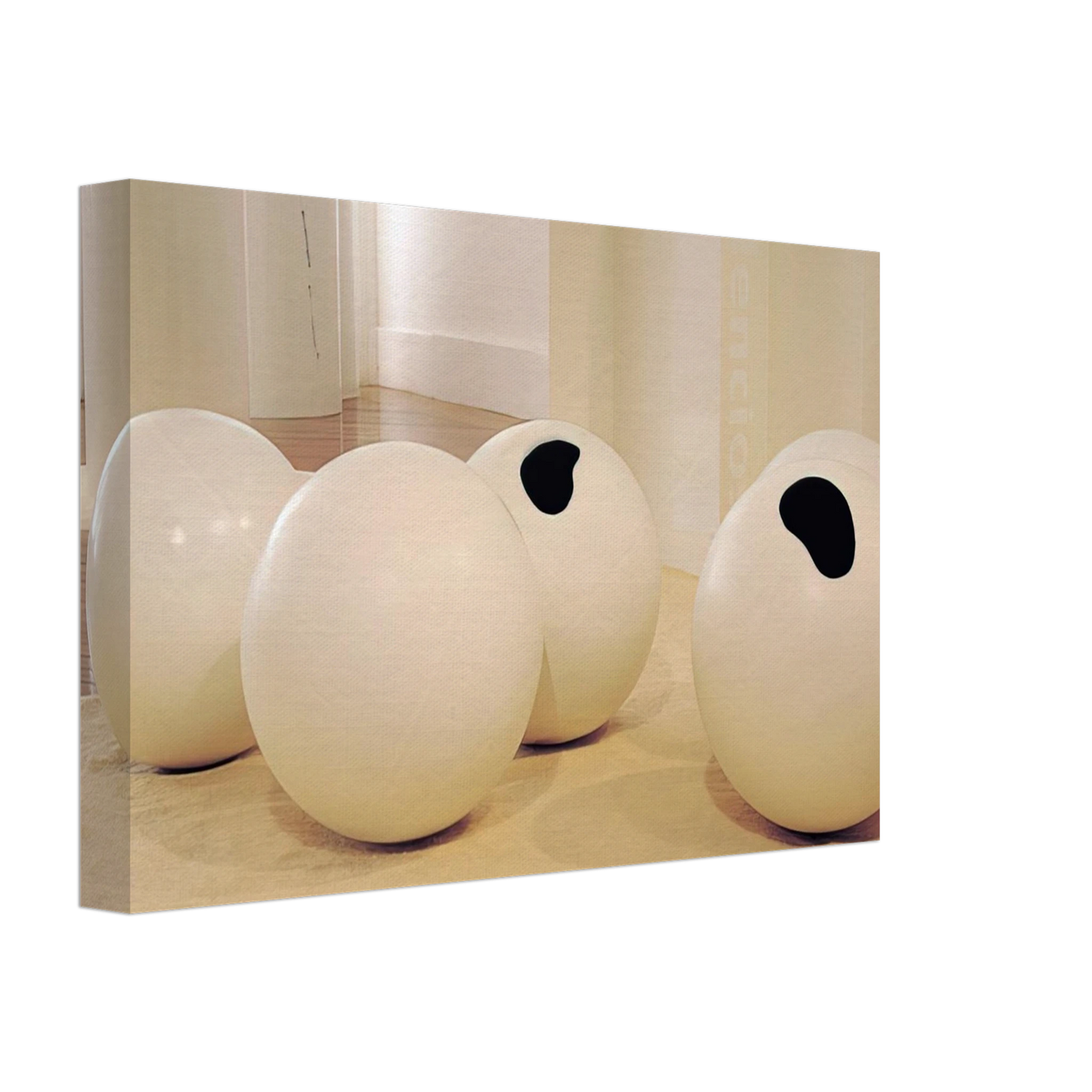 Lygia Pape - Balls - 2001 Canvas - 70x100 cm / 28x40 inches-canvas