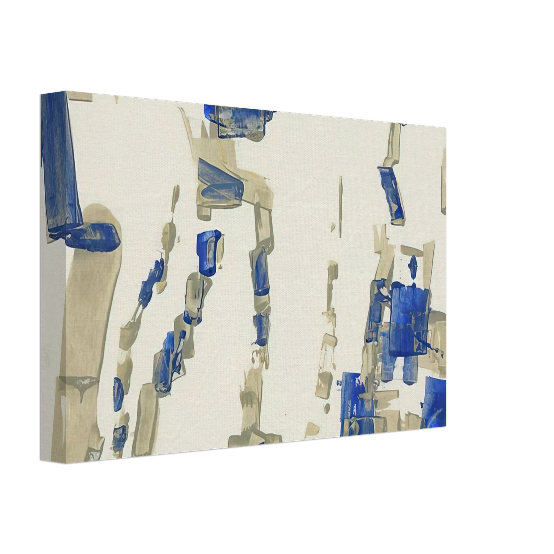 Charlotte Posenenske - Bretagne - 1960 Canvas - 70x100 cm / 28x40 inches-canvas