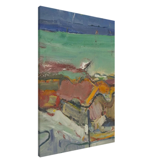 Richard Diebenkorn - Berkeley Canvas - 20x30 cm / 8x12 inches-canvas