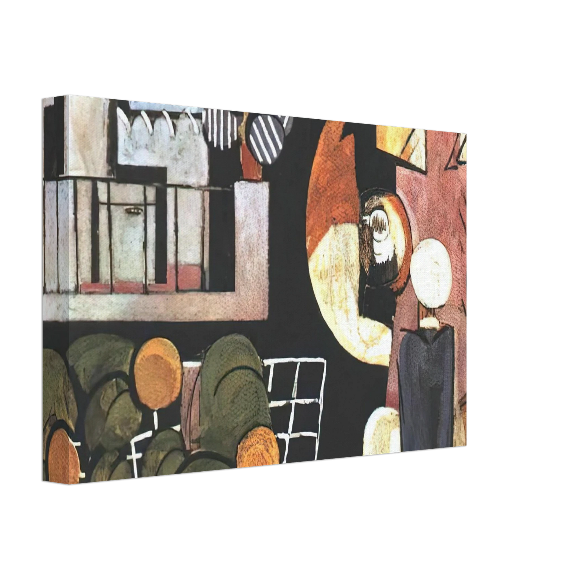 Henri Matisse - THE MORACCANS 1916 Canvas - 40x60 cm / 16x24 inches-canvas