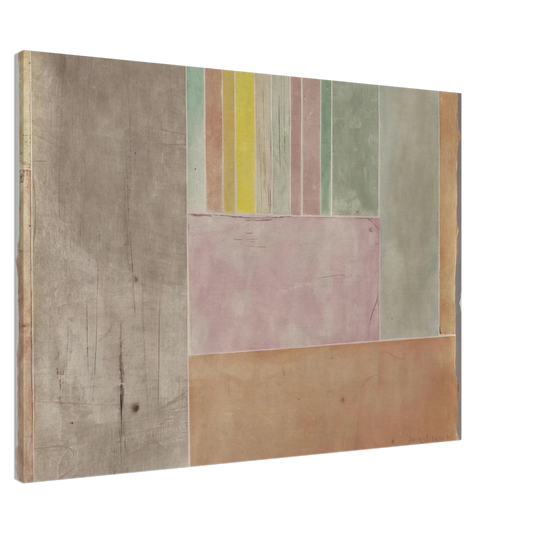 John Cage - HV2, No 17b - 1992 Canvas - 20x30 cm / 8x12 inches-canvas