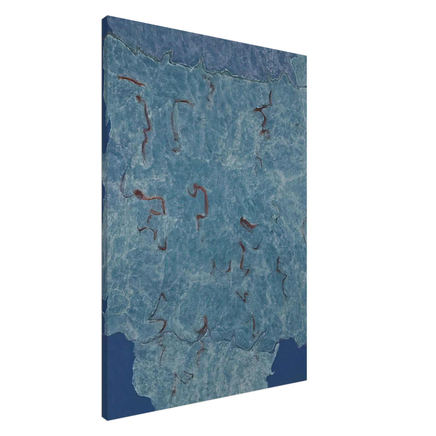 Theodoros Stamos - Infinity Field, Jerusalem Series - 1984 Canvas - 20x30 cm / 8x12 inches-canvas