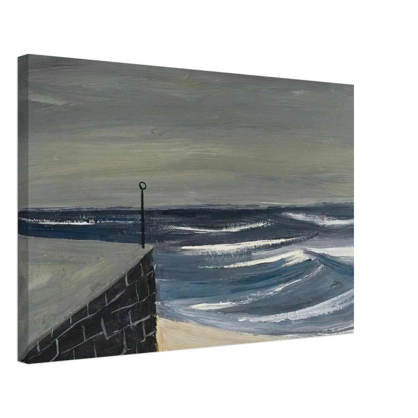 William Scott - Sennen - 1950 Canvas - 70x100 cm / 28x40 inches-canvas