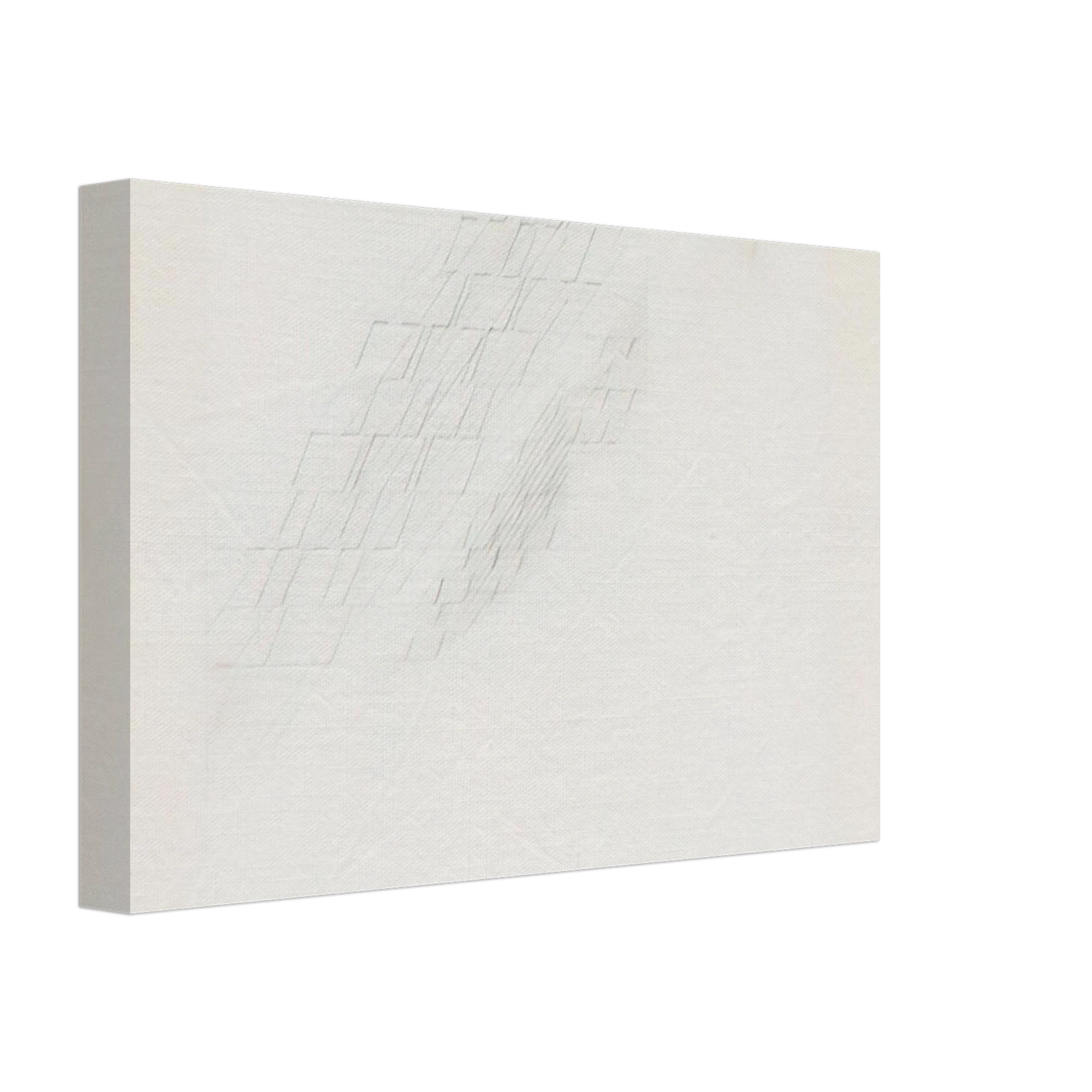 Nasreen Mohamedi - Untitled - 1977 Canvas - 40x60 cm / 16x24 inches-canvas