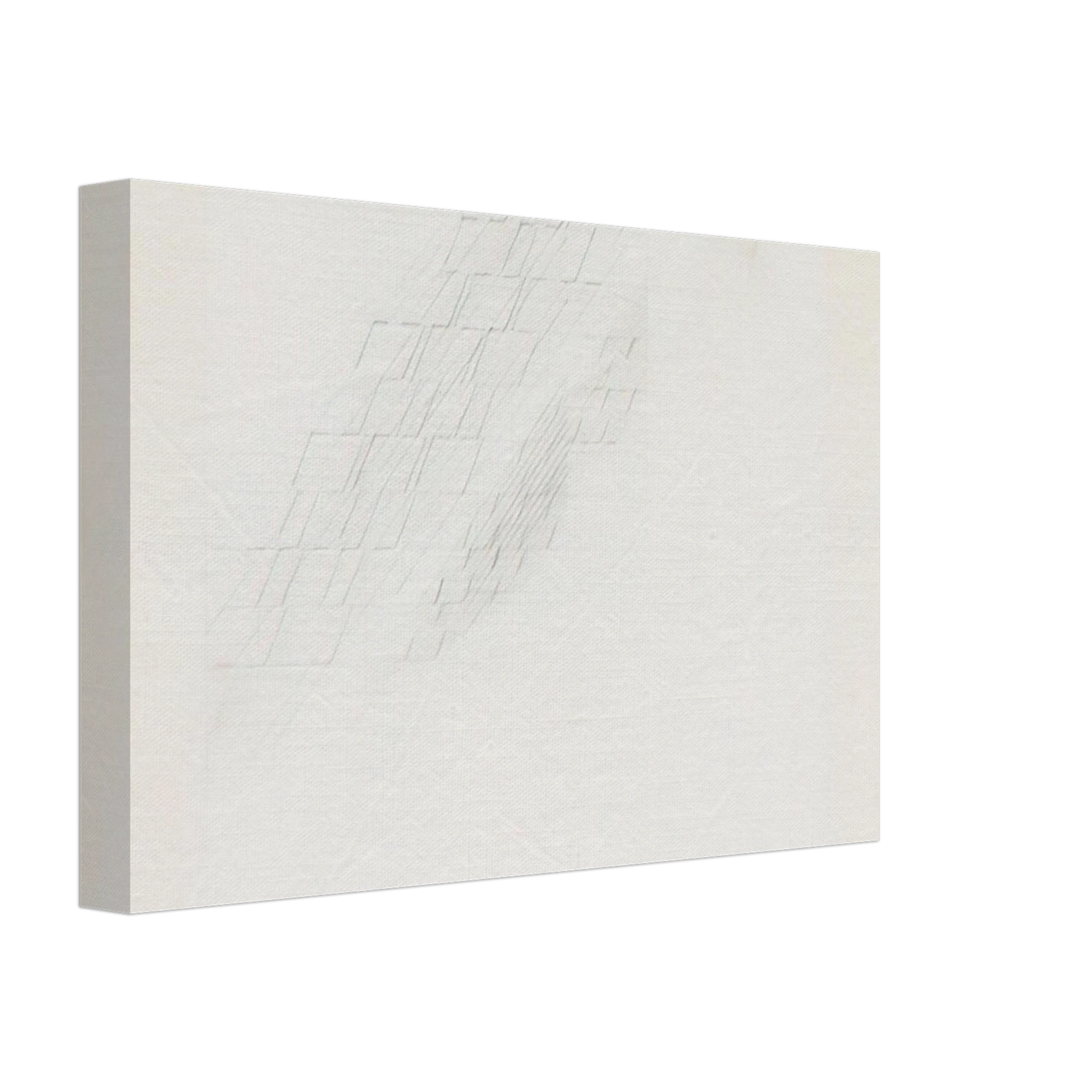 Nasreen Mohamedi - Untitled - 1977 Canvas - 40x60 cm / 16x24 inches-canvas