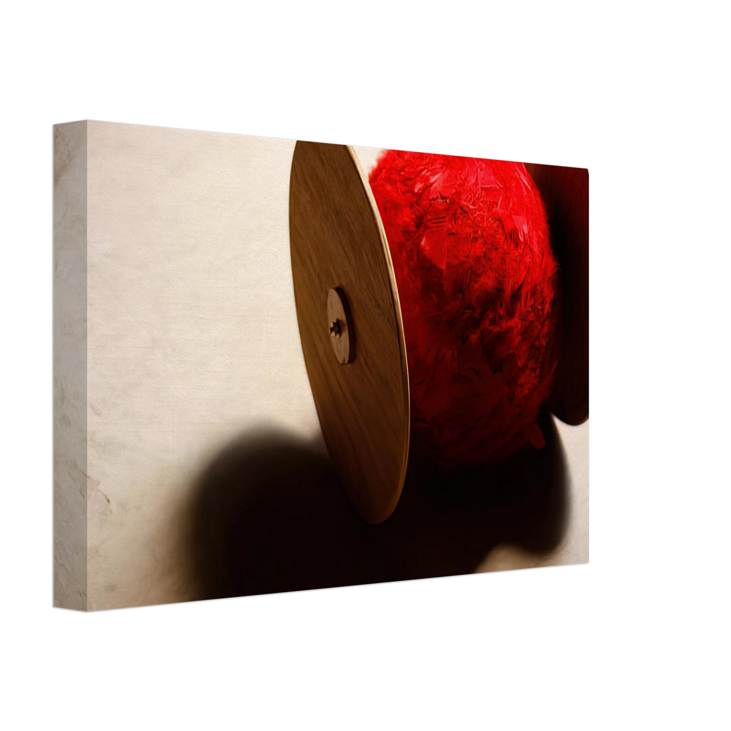 Lygia Pape - Wheels with ball - 2001 Canvas - 70x100 cm / 28x40 inches-canvas