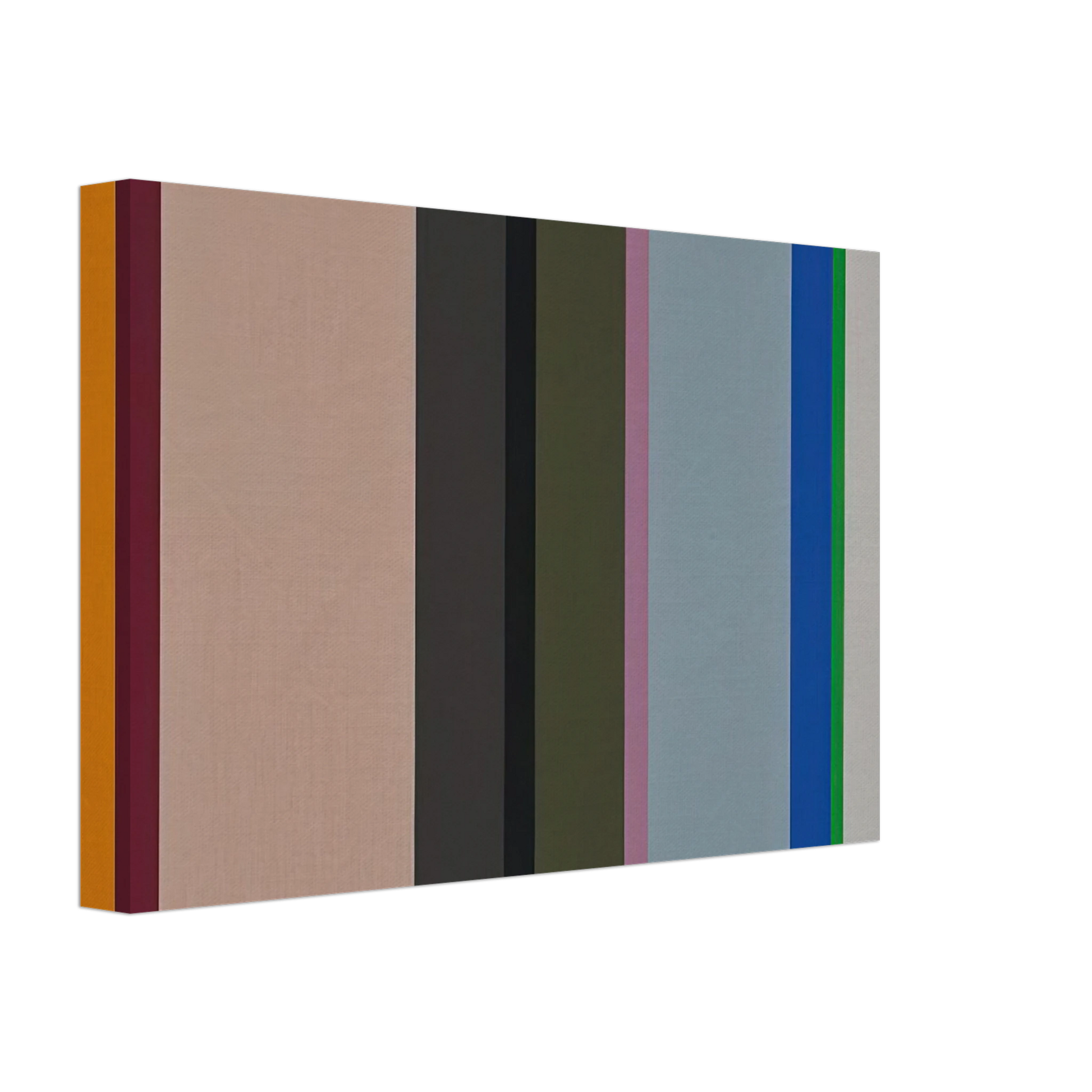 Karl Benjamin - V.S. - 1960 Canvas - 40x60 cm / 16x24 inches-canvas