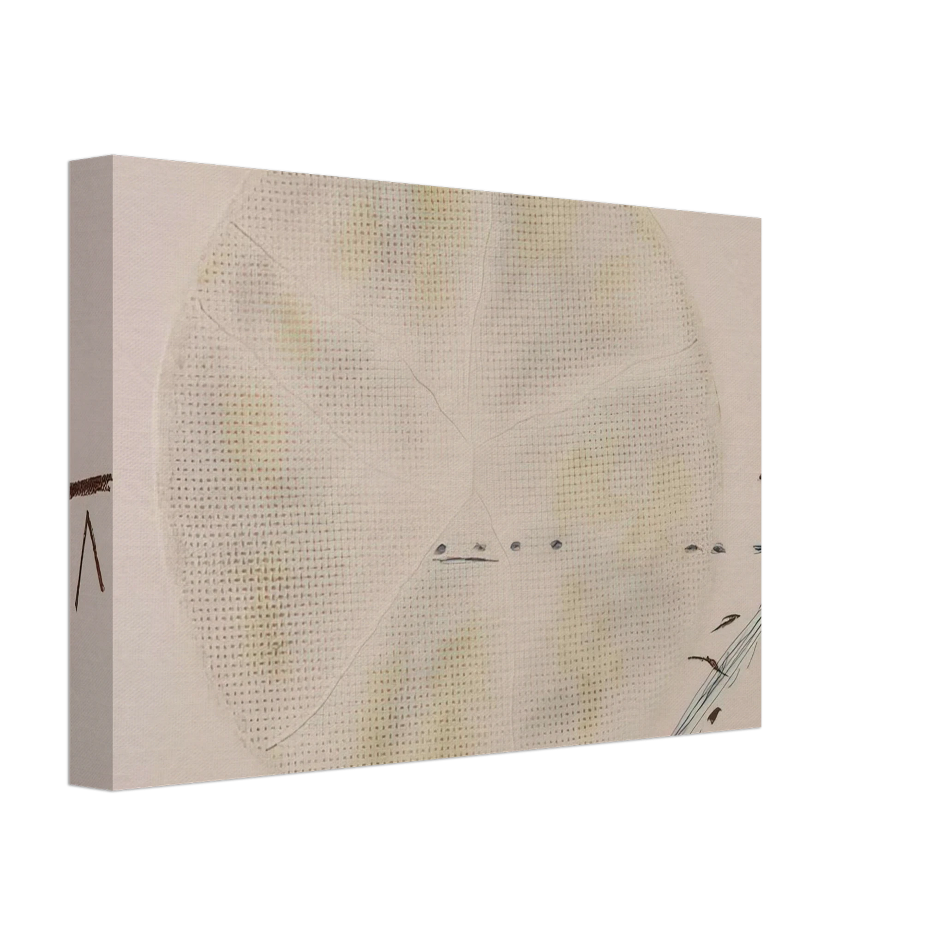 Antoni Tapies - THE SIEVE 1972 Canvas - 40x60 cm / 16x24 inches-canvas