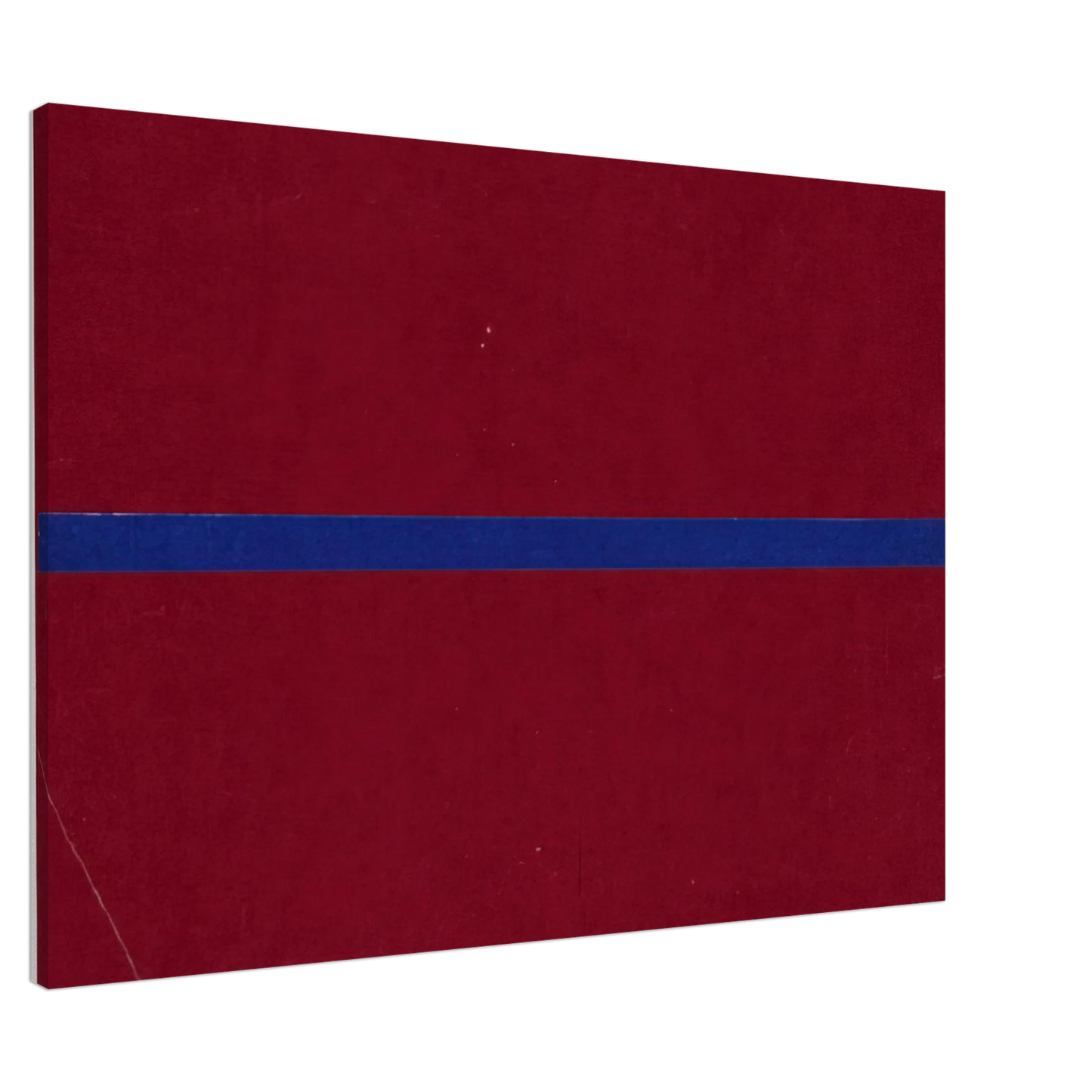 Ellsworth Kelly - Blue and Red from the series Line Form Color Canvas - 20x30 cm / 8x12 inches-canvas