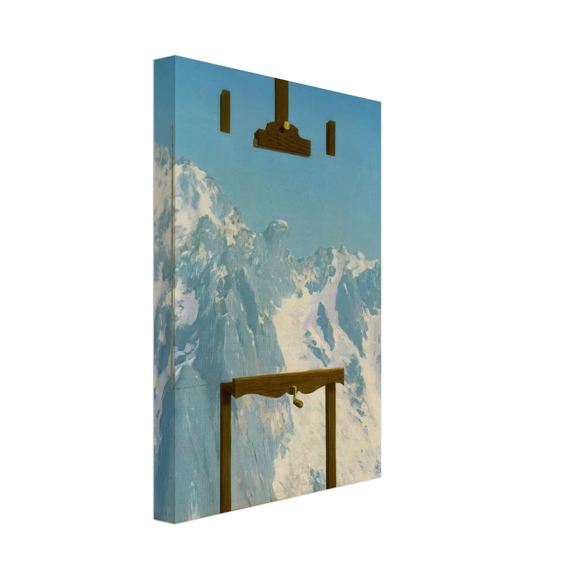 Rene Magritte - CALL OF PEAKS 1943 Canvas - 70x100 cm / 28x40 inches-canvas